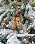 Cowboy Curly Doodle Dog Ornament (LIMITED QUANTITIES)