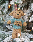 Tan Doodle With Curly Doodle Sweater Ornament (LIMITED QUANTITY)