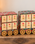 Christmas Train Advent Calendar - Keepsake Holiday Décor