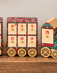 Christmas Train Advent Calendar - Keepsake Holiday Décor
