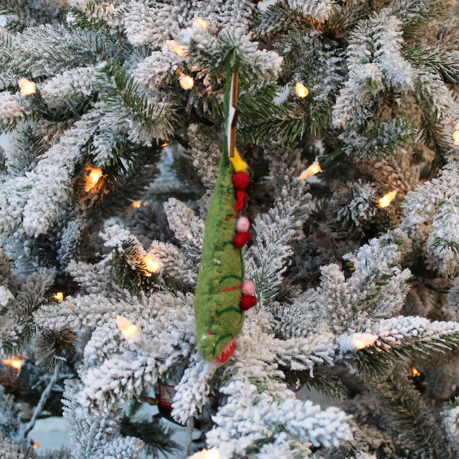 Felt Christmas Tree Personalized Ornament