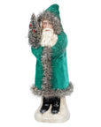 Velvet Belsnickle Santa Ornament