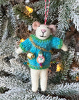 Ugly Sweater Mice Ornament