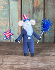 Uncle Sam Mouse Ornament