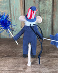 Uncle Sam Mouse Ornament