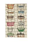 Vintage Casserole Personal Wooden Puzzle