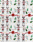 Mice In Sweaters Christmas Wrapping Paper