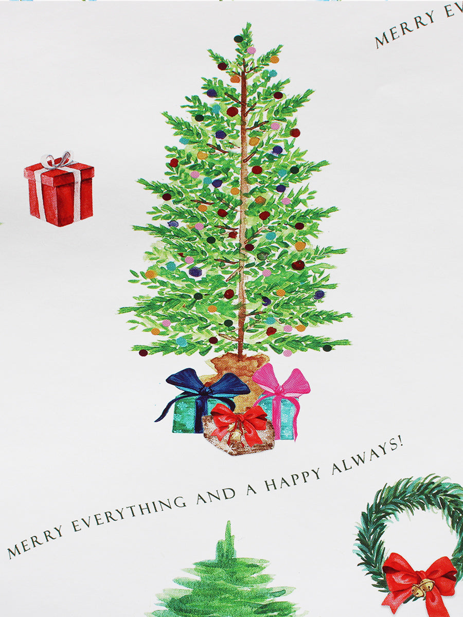Merry Everything Happy Always Wrapping Paper BUY 4+ for FREE SHIPPING!