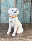 Personalized Sitting Fetch Labrador Retriever Ornament