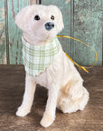 Sitting Labrador Retriever With Bandana Ornament