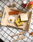 Breakfast Menu Wooden Toy Set