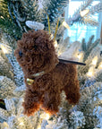 Angel With Wings Doodle Dog Ornament