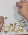 Garden Collage Wooden Puzzle