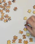 Big Nose Golden Wooden Puzzle