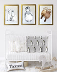 Penguin Baby Blanket
