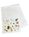 Dog Collage Burp Cloth