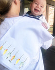 Fishing Lures Burp Cloth
