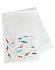 Fishing Lure collage Burp Cloth