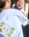 Woodland Dance Burp Cloth