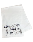 Western Collage Burp Cloth