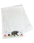 Woodland Walk Mushrooms Burp Cloth