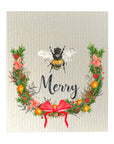 Bee Merry Dishcloth Set