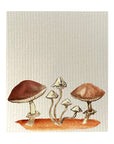 Brown Mushroom Dishcloth Set