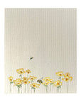 Bees on Flowers Dishcloth Set