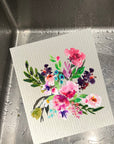 Floral Bouquet Dishcloth Set