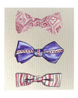 Bowties Dishcloth Set