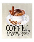 Coffee Crack Dishcloth Set