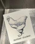 Mother Clucker Dishcloth Set