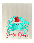 Santa Claws -  Bio-degradable Cellulose Dishcloth Set of 2
