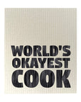 World's Okayest Cook Dishcloth Set