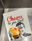 Cheers to Dad Dishcloth Set