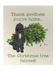 Christmas Tree Fainted Dishcloth Set