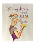 Queso Queen Dishcloth Set