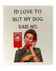 Dog Said No Dishcloth Set
