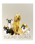 Dog Squad Goals Dishcloth Set