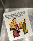 Liquor Store Efficiency Dishcloth Set
