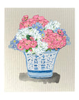 Floral Arrangement Dishcloth Set