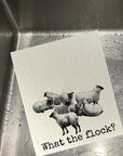 What The Flock Dishcloth Set