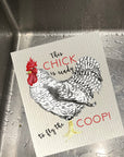 Fly The Coop Dishcloth Set