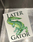 Later Gator Bio-degradable Cellulose Dishcloth Set of 2