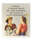 Mind My Business Dishcloth Set