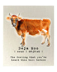 Deja Moo Dishcloth Set