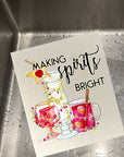 Making Spirits Bright Dishcloth Set