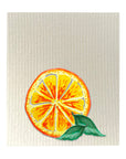 Orange Slice Dishcloth Set