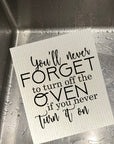 You'll Never Forget Dishcloth Set