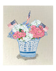 Patriotic Arrangement Dishcloth Set
